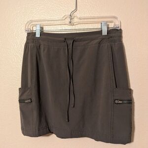 Tangerine cargo skort